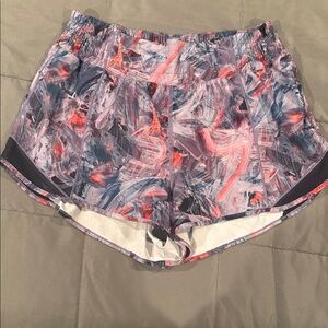 lululemon athletica Multicolor Abstract Athletic Shorts
